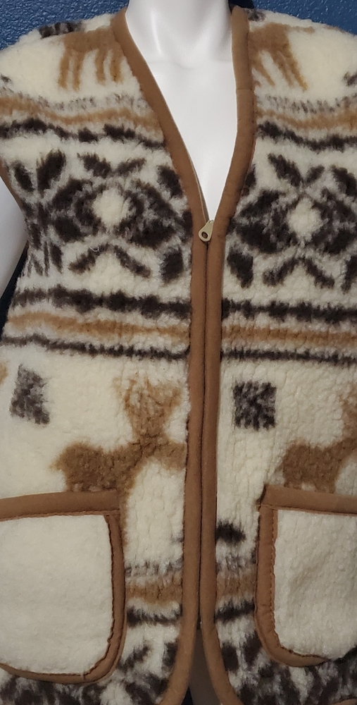 Natural Wool Vest